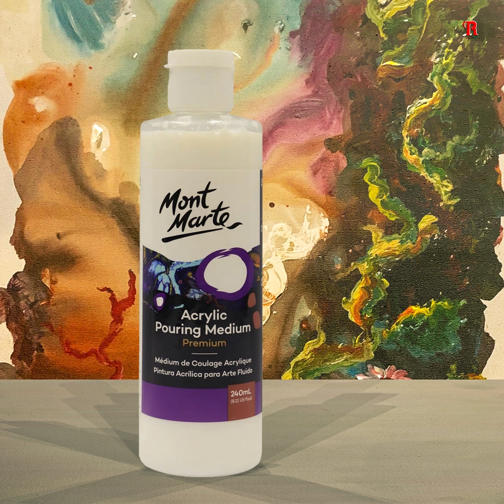 

Acrylic Pouring Medium Premium 240ml / Medium Pouring / Medium Mont Marte