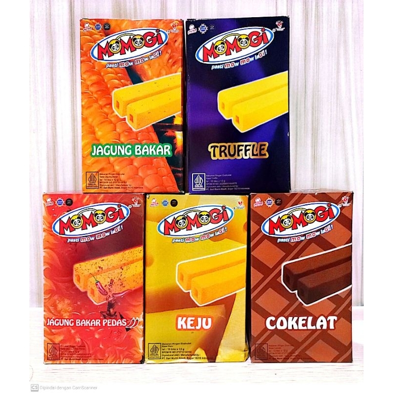 

Momogi 1000 isi 10x12g | Momogi Kimchi | Momogi Cocopandan | Momogi Balado | Momogi Rumput Laut