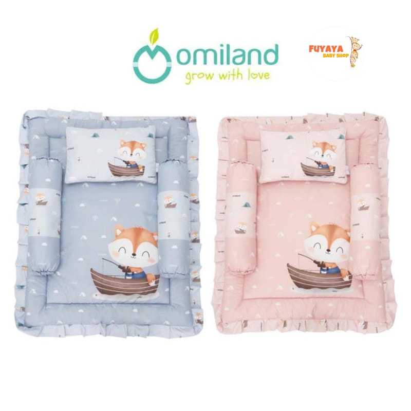 Omiland Matras Set + Selimut Fox Series OM01051 OM01052 / Matras Bayi / Baby Mattress / Tempat Tidur
