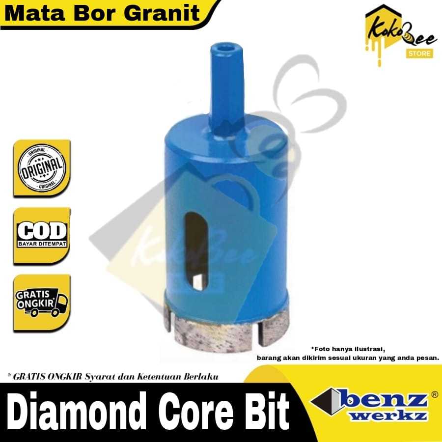 Mata Bor Granit Marmer Kramik / Diamond Core Bit TCT 14mm Benz