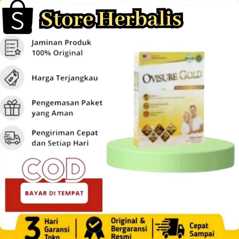 

OVISURE GOLD SUSU VITAMIN TULANG & SENDI NYERI OTOT ASTEOPOROSIS OSTEOARTHRITIS SUSU OVISURE GOLD 100% ASLI ORIGINAL - PAKET 1 BOTOL