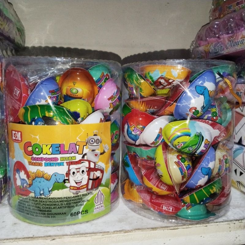 

Coklat Compound Hitam Manis bentuk telur