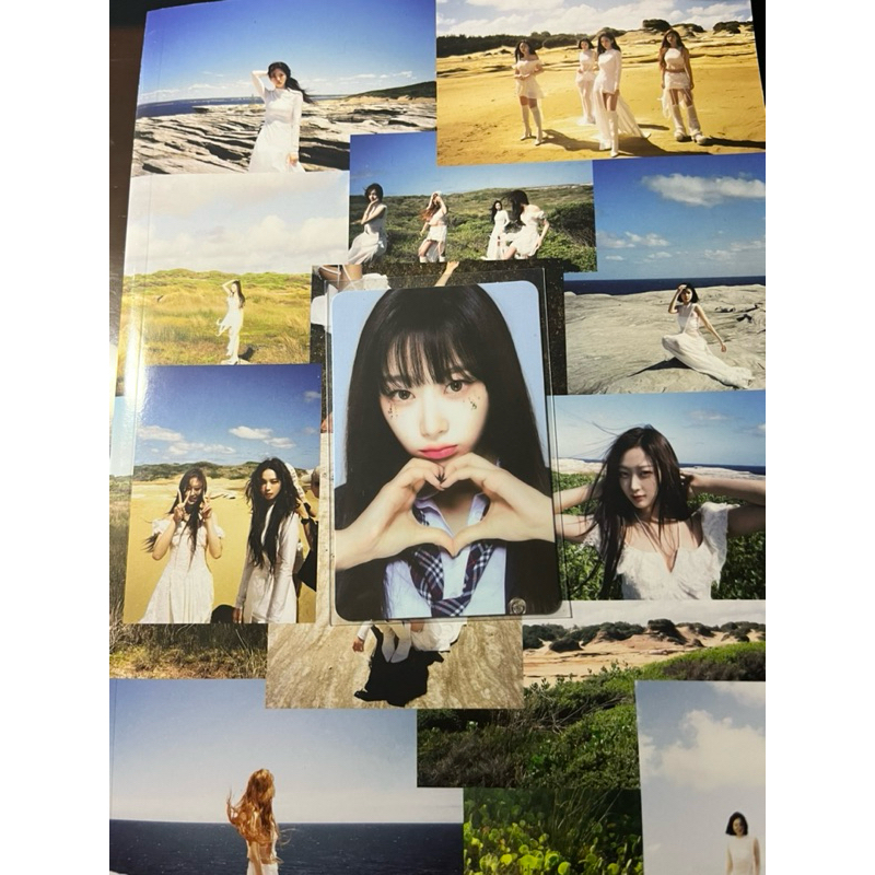 [READY/OFFICIAL] giselle postcard book pc only aespa