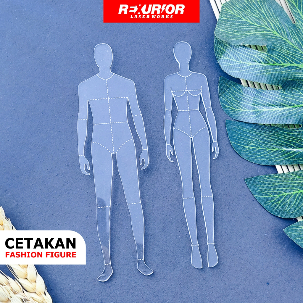 

Penggaris Fashion Figure untuk desainer | Cetakan Figure untuk Fashion Designer