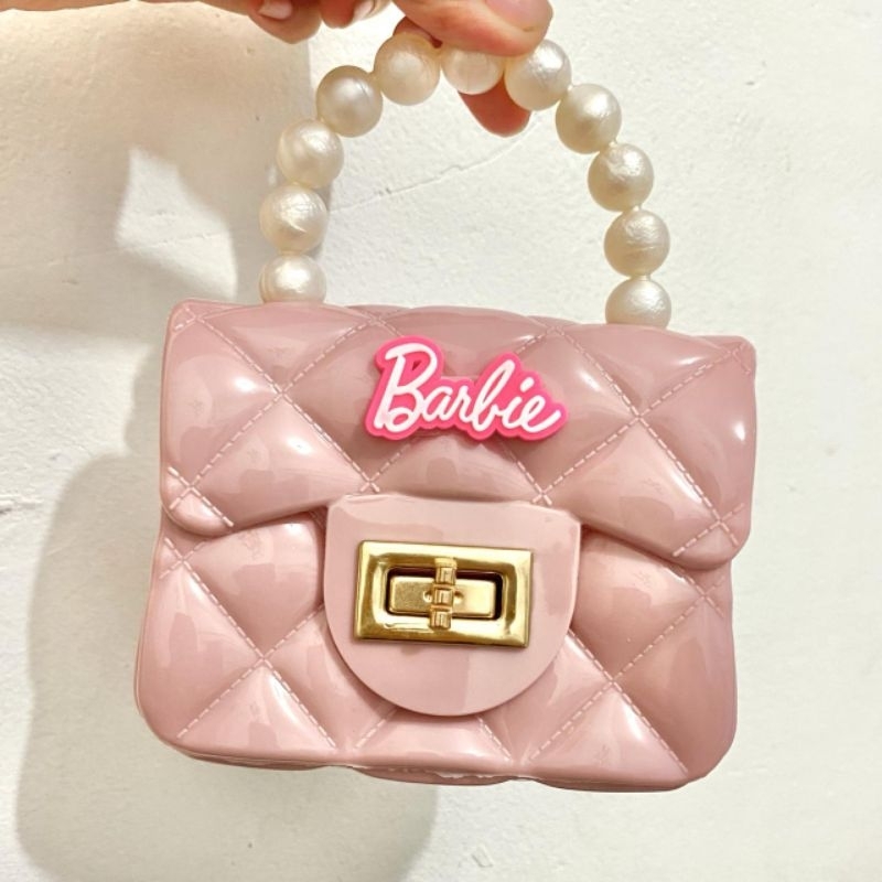 Tas Selempang Anak / Tas Anak / Tas jelly Mini / Tas Barbie Mutiara