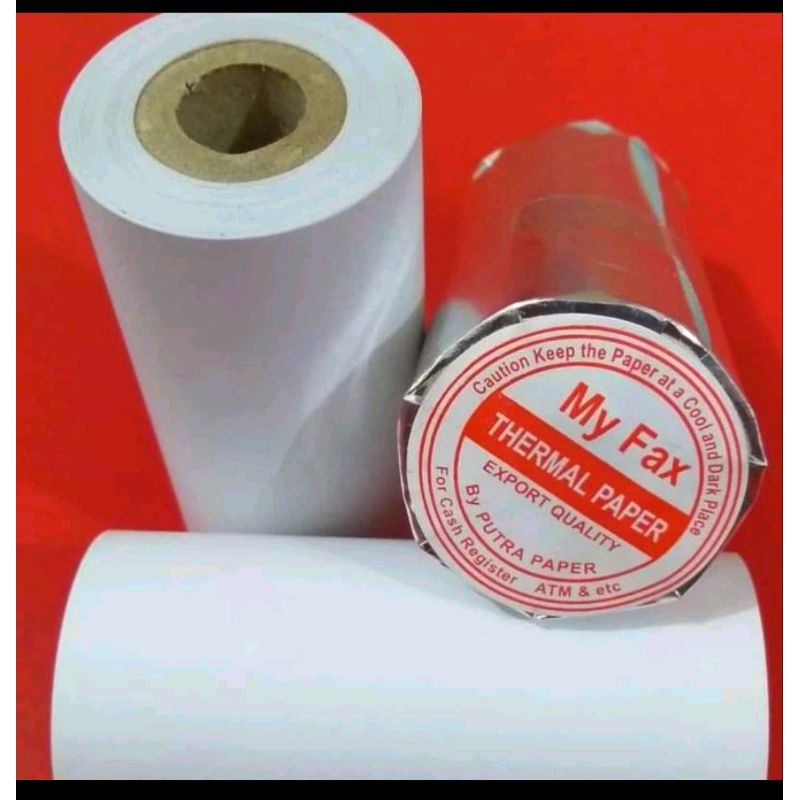 

InJO KERTAS SETRUK THERMAL UKURAN 80mmx40mm PAKET 10pcs/roll
