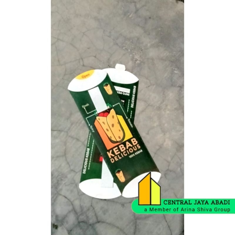 

[PAKET USAHA] 250 LEMBAR KERTAS KEBAB TARIKAN UKURAN 25 × 10 CM HIGH QUALITY PRODUK TERBARU | KOTAK KEBAB KEKINIAN | DUS KEBAB VIRAL TIKTOK | KEMASAN KEBAB | BOX KEBAB 250 PCS MURAH | TOKO KEBAB OFFICIAL | CENTRAL JAYA ABADI | SHIVACORP 91479