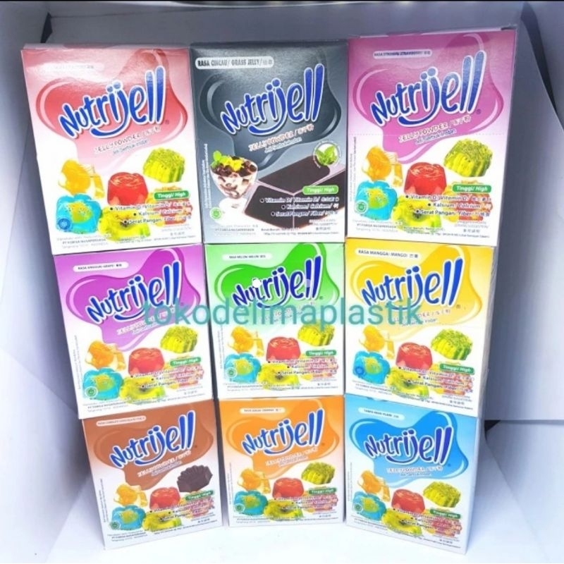 

Nutrijell Jelly Powder Aneka Rasa 15gr