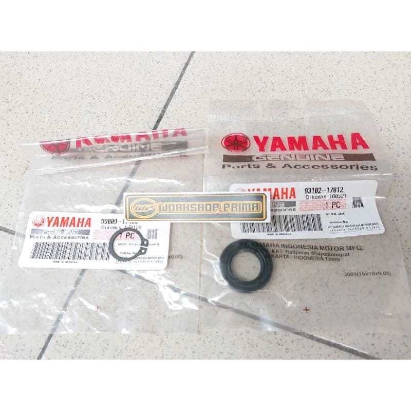sil seal as pully rasio gardan puly puli cvt belakang Mio Lama Sporty Smile Soul Fino Nouvo Nuvo Ori
