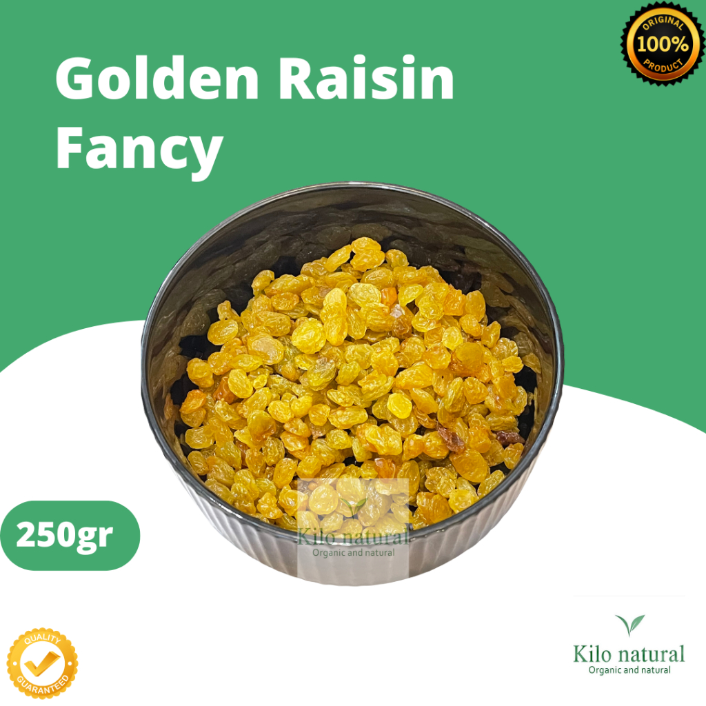 

Fancy Golden Raisin 250gram ( LION )