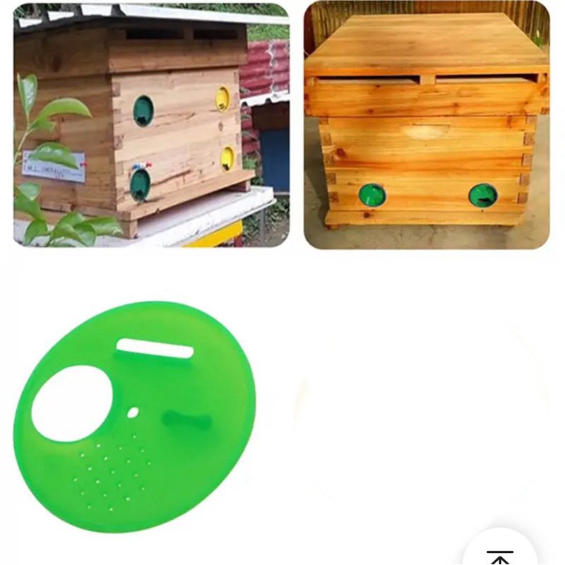 Pintu Kandang Lebah Madu Plastic Bee Nest Door Beehives Circular Gate Bee Hive Door | 2.034.0662 | D