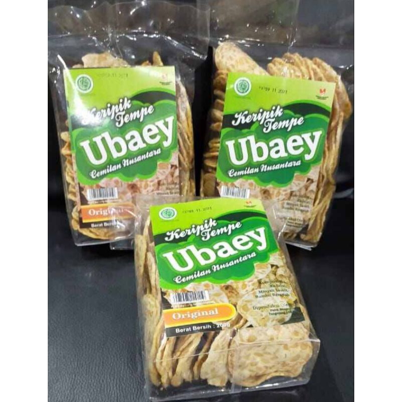 

Keripik Tempe Ubaey