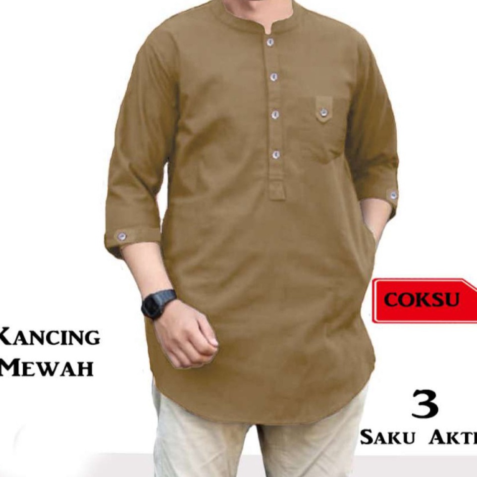 Borong Irit  UFC BAJU KOKO QURTA TRIKHAN SIZE MLXLXXLXXXL