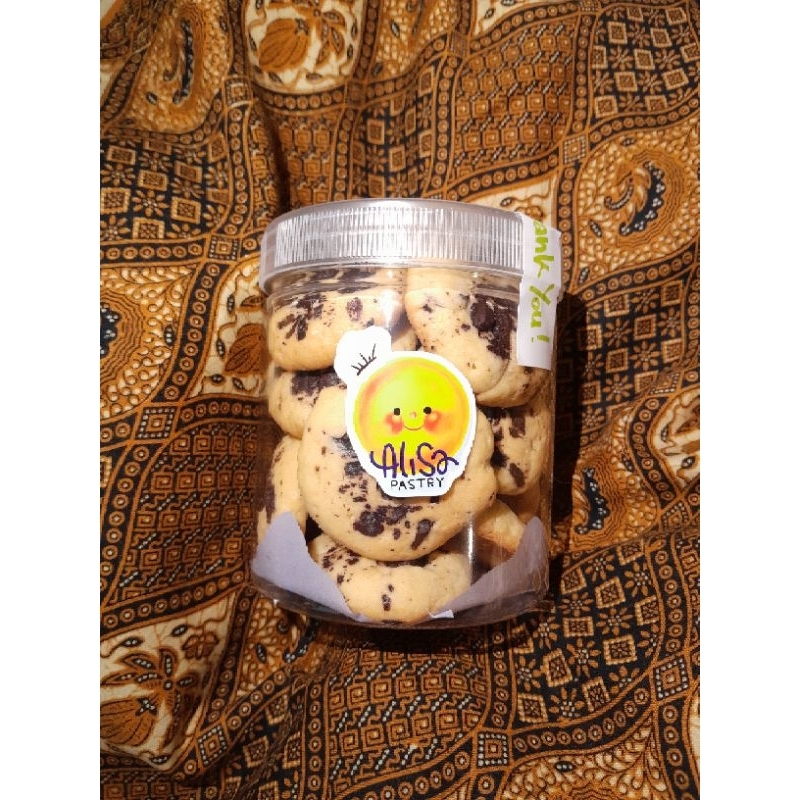 

Alisa Pastry Choco Cookies kemasan 600ml