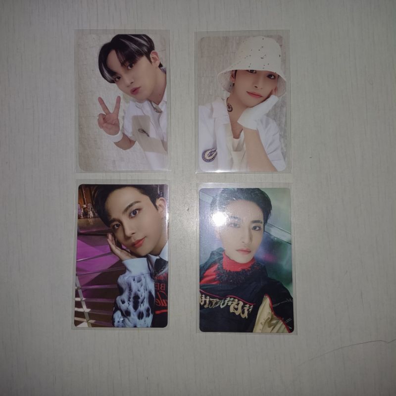 seonghwa | jongho ateez photocard official