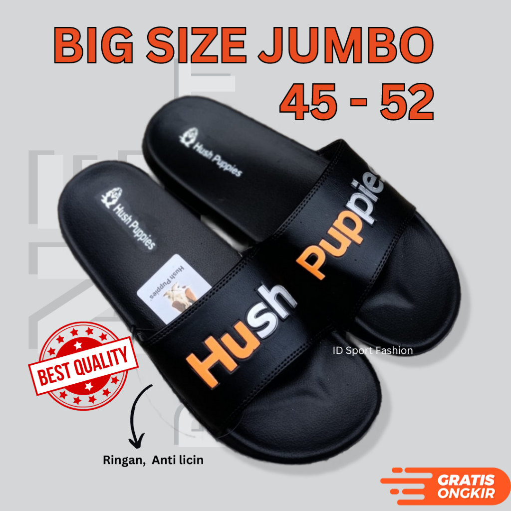 PROMO  BIG SIZE SLOP Sandal Pria Ukuran 47 48 49 50 51 Jumbo , Sandal Pria Size 44 45 46 47 Selop An