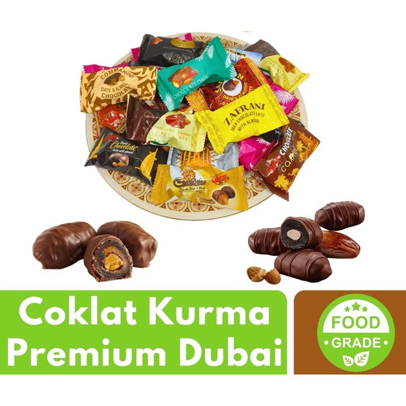 

Coklat Kurma isi almond