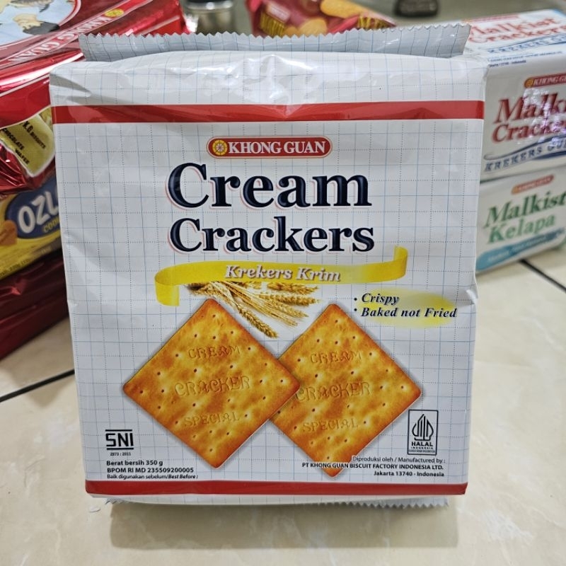 

KHONG GUAN Cream Crackers 350 gram