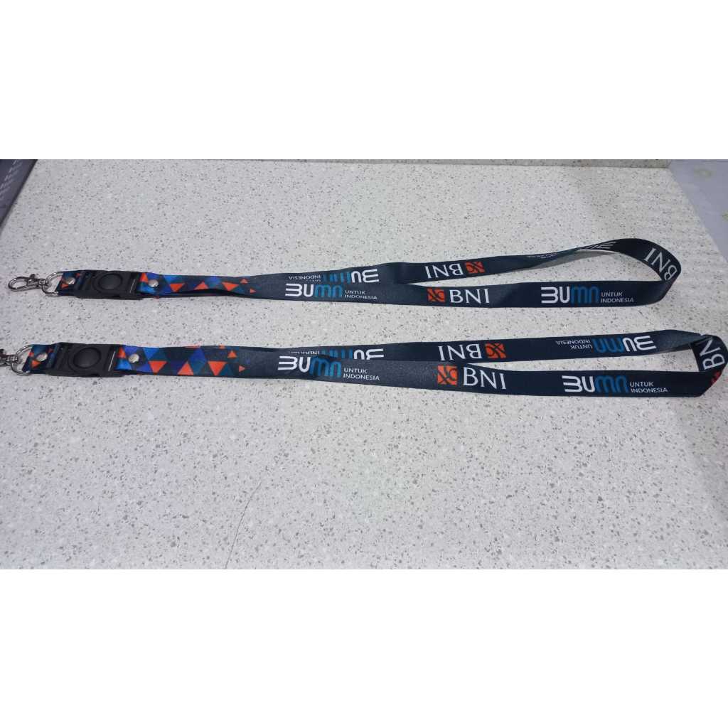 

Lanyard Motif BNI/Lanyard Custom Full Printing/Lanyard 2sisi