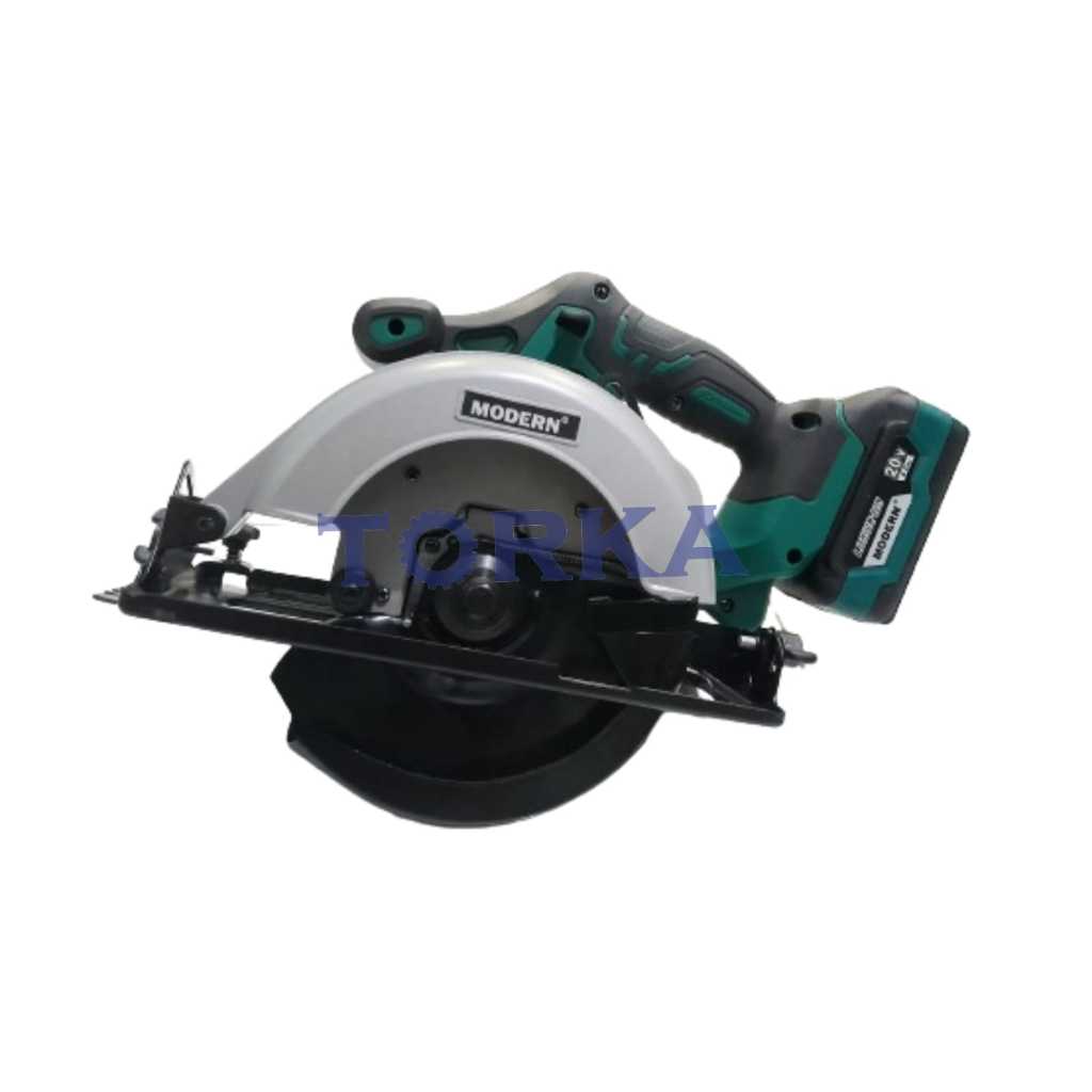 Circular saw Cordless MODERN M60 Mesin Potong Kayu Portable 7inch