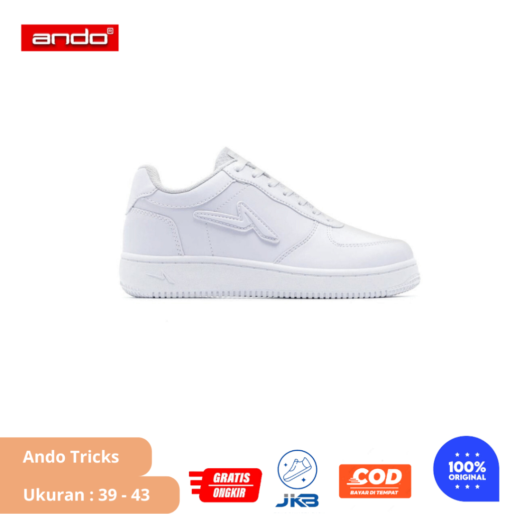 Sepatu Sneakers  Pria Deawasa Ando Tricks Original