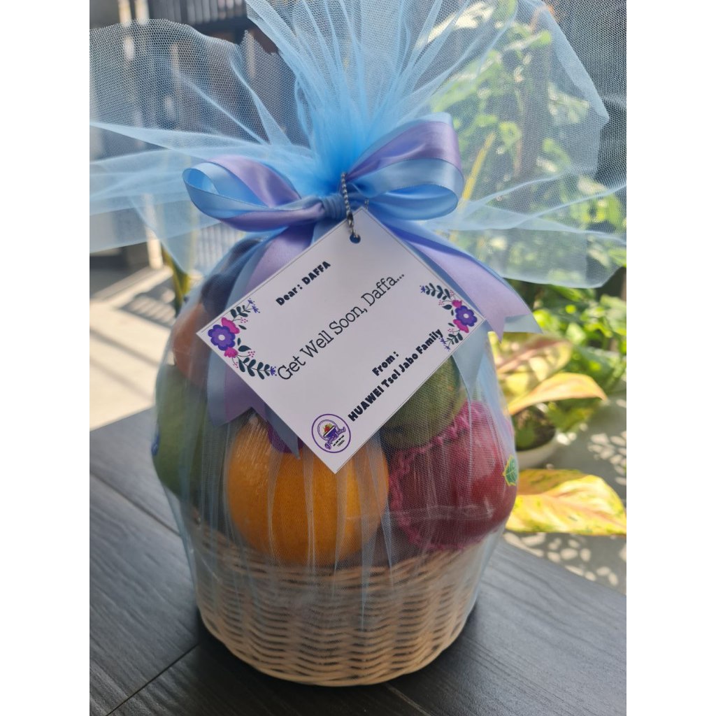 

Hampers Buah Segar Parcel Keranjang Rotan Premium Free Kartu Ucapan Buah Bingkisan Lebaran Natal Christmas Lamaran Gift Box