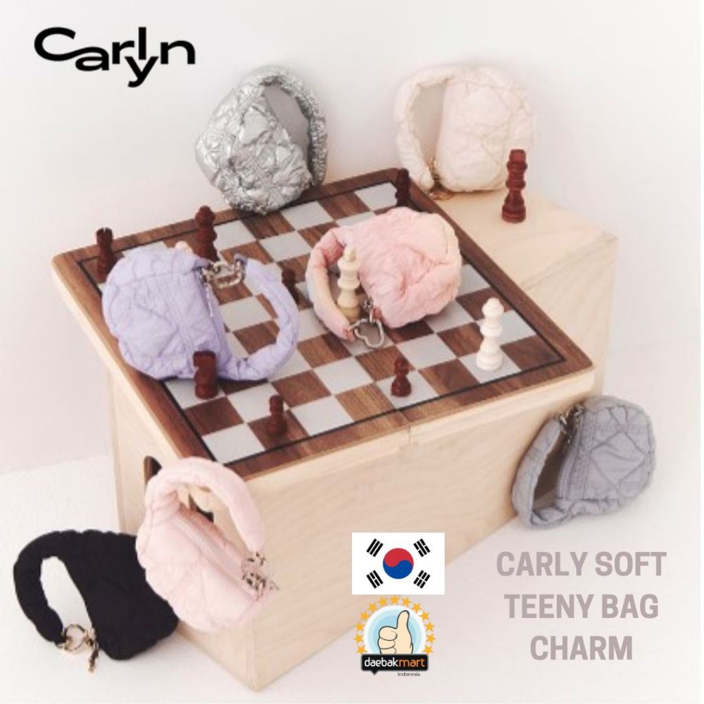 Carlyn Soft Teeny Bag Charm - Original Korea