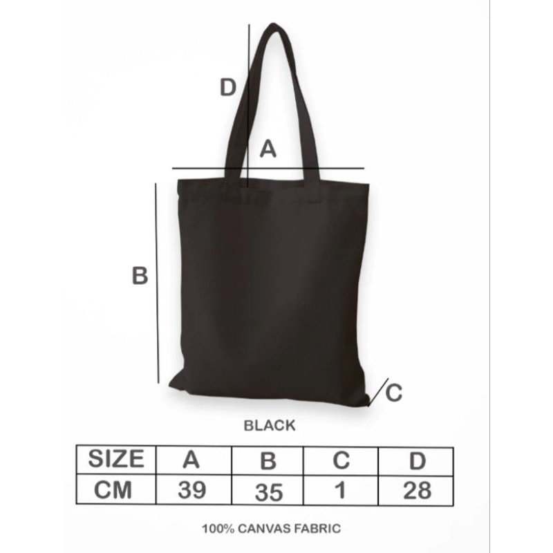 Tote bag polos / Tote bag canvas