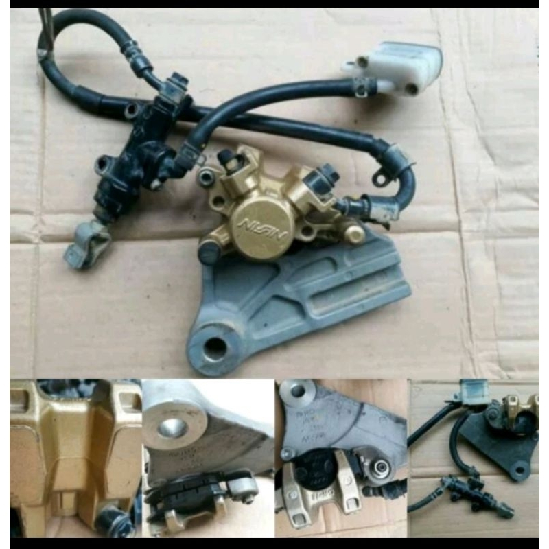 kaliper rem cakram belakang CBR cb150 r CB LED cb old orsinil