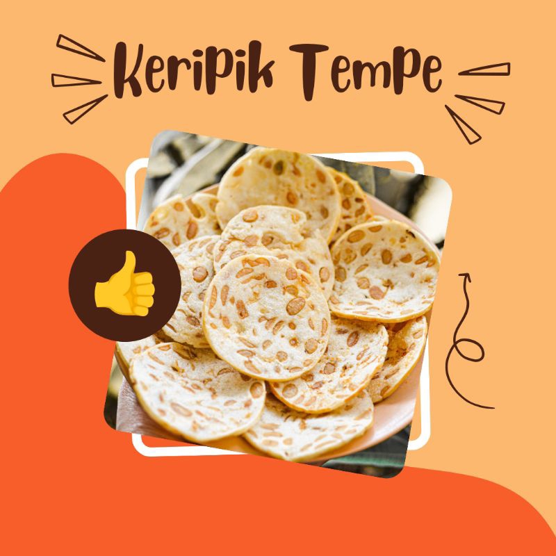 

Keripik Tempe sagu tempe enak