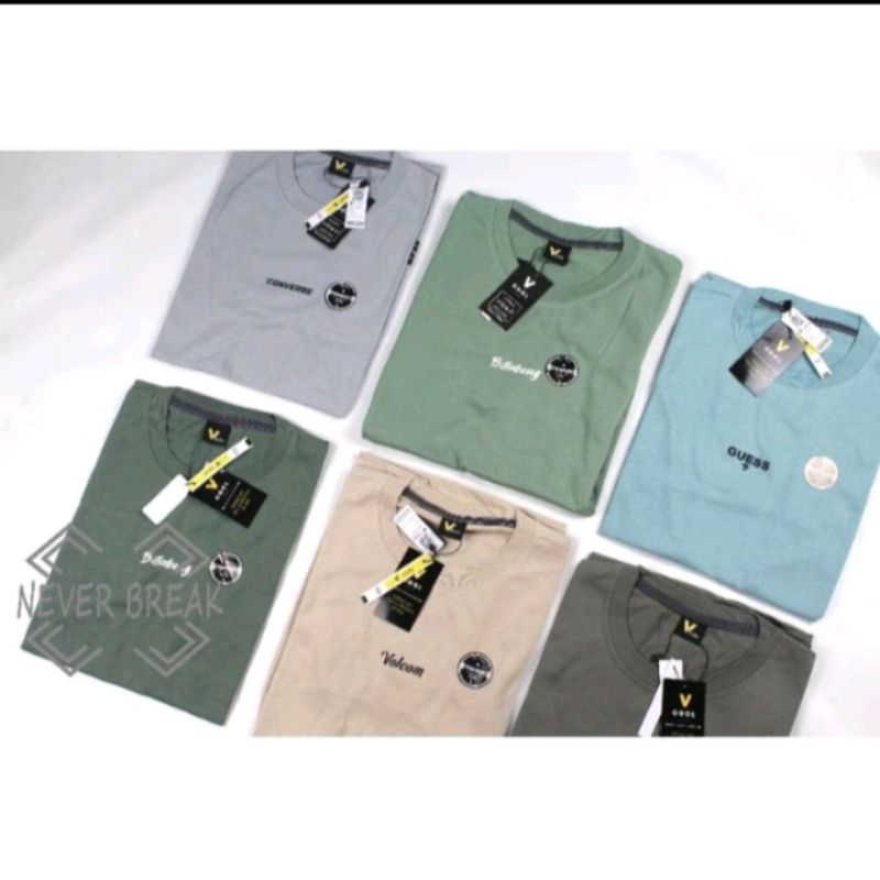 PROMO PAKET HEMAT 5Pcs 100k / Kaos Pria Distro / Grosir Kaos Distro