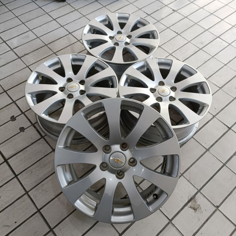 Velg Mobil Bekas Std Captiva Ring 17 Hole 5x114.3 Offset 46