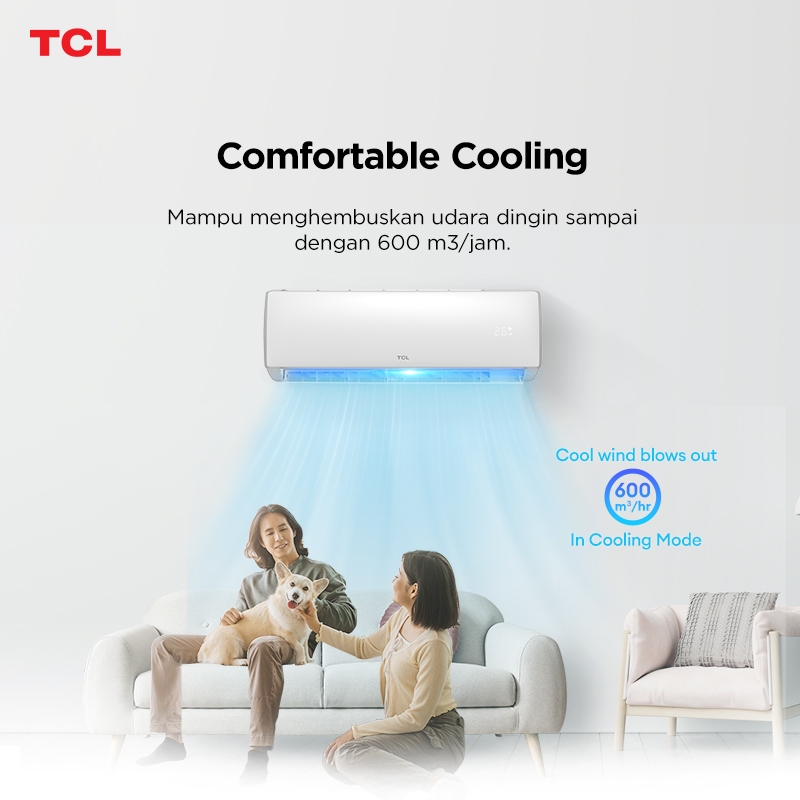 [NEW] TCL AC TAC 05 CSD/XB 0.5 PK AC - TERSEDIA VARIASI PEMASANGAN JABODETABEK (Model: TAC-05CSD/XB)