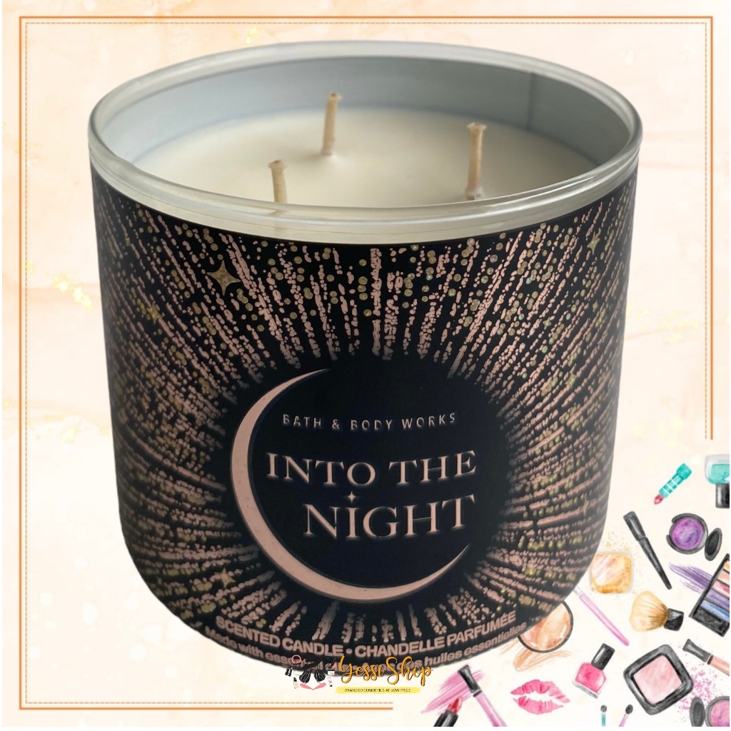 Bath & Body Works INTO THE NIGHT 3-Wick Scented Candle 411Gram