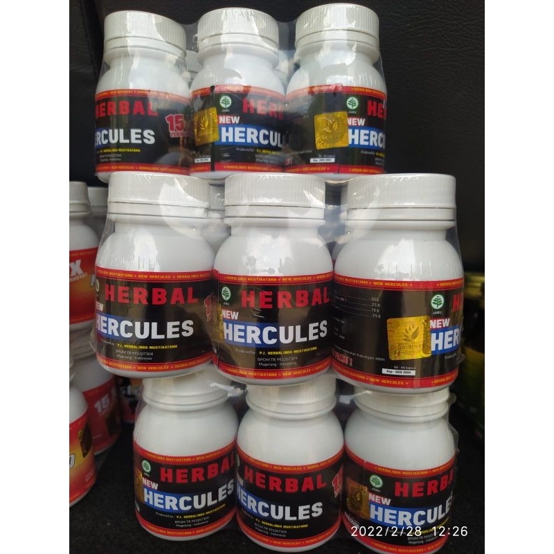 kapsul kuat hercules kapsul besar
