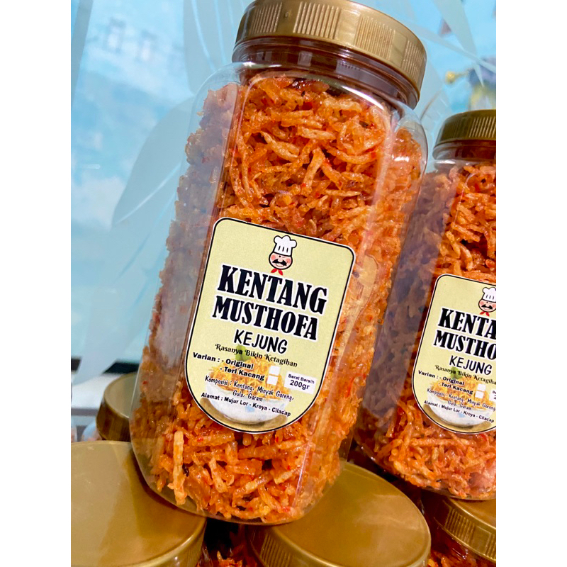 

Kering Kentang Musthofa 200gr Pedas Manis Gurih