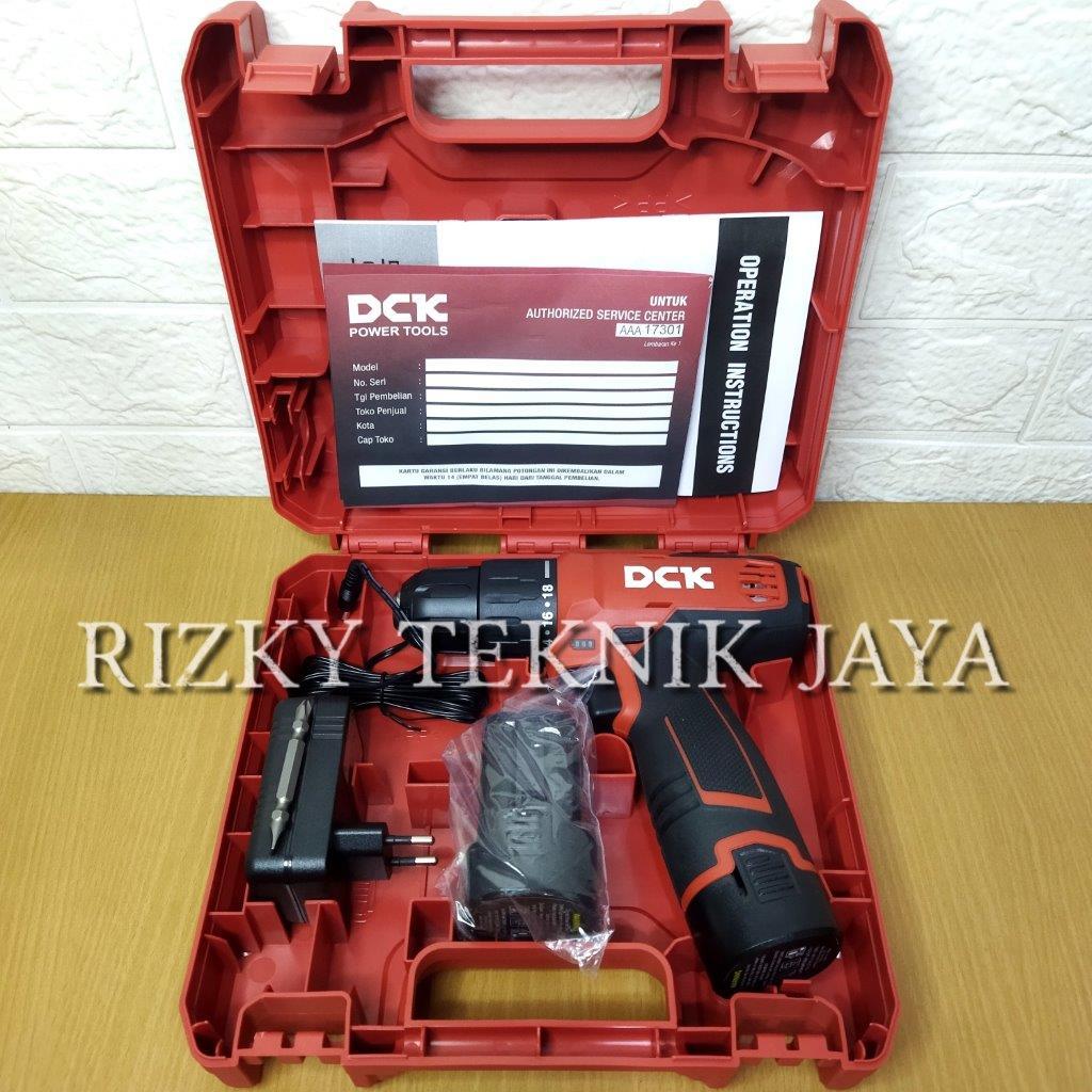 DCK KDJZ1602iE BOR BATERAI 10 MM CORDLESS HAMMER DRILL DRIVER 16V DCK