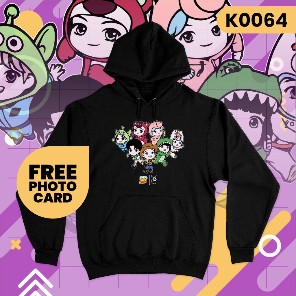 K0064 Sweater Hoodie TinyTan Pose Toy Story Free Photocard