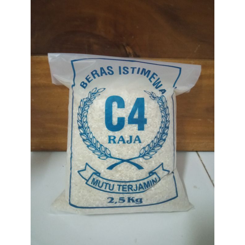 Beras C4 Raja Biru 2,5 kg, zakat