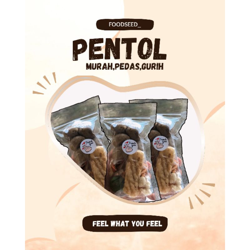 

PENTOL PEDAS INSTAN GURIH,PEDAS DAN LEZAT