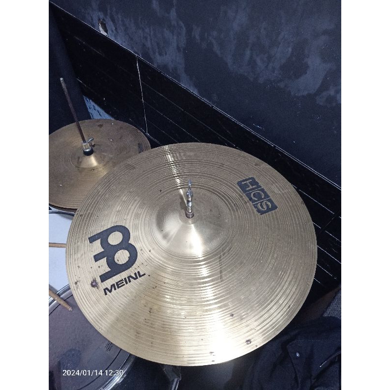 cymbal meinhl paiste 16