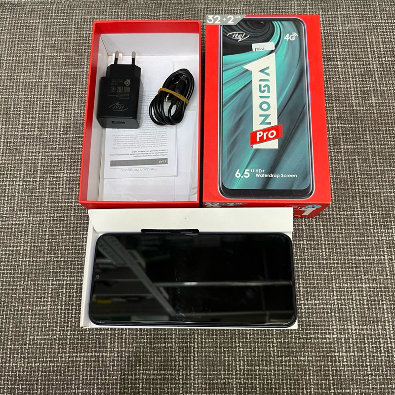 Itel Vision 1 Pro 2/32gb Fullset Second Garansi Resmi