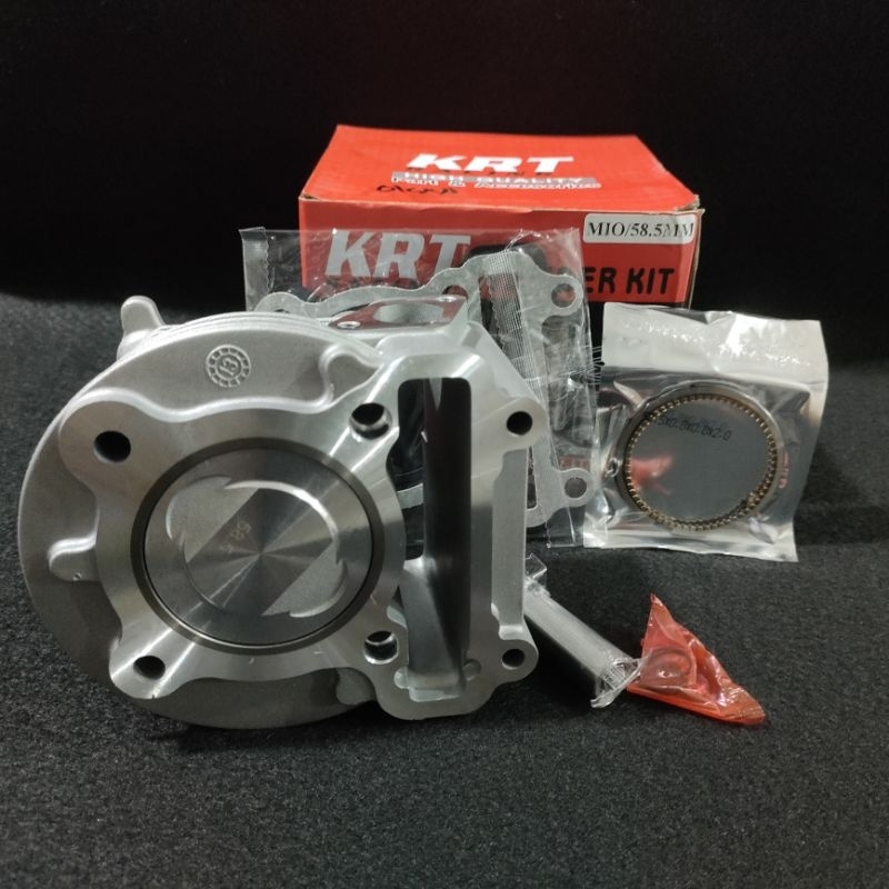 BLOK KRT BORE UP 58,5mm PEN 15 BUAT  MIO / FINO KARBU / MIO SPORTY / MIO SOUL