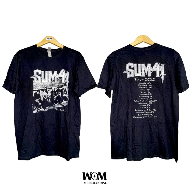 Kaos Band SUM 41 - EX Tour 2022