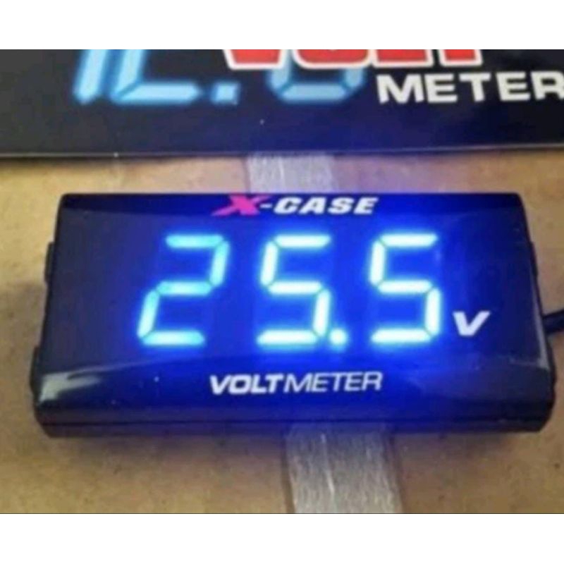volt meter digital untuk mobil dan motor