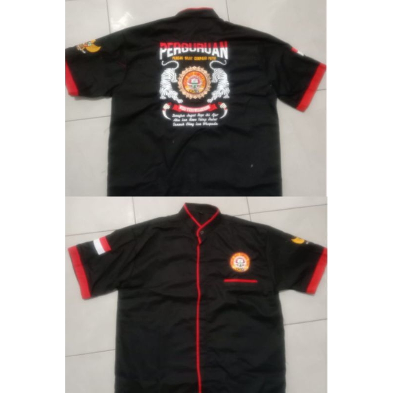 BAJU KEMEJA CEMPAKA PUTIH PSCP BORDIR 3