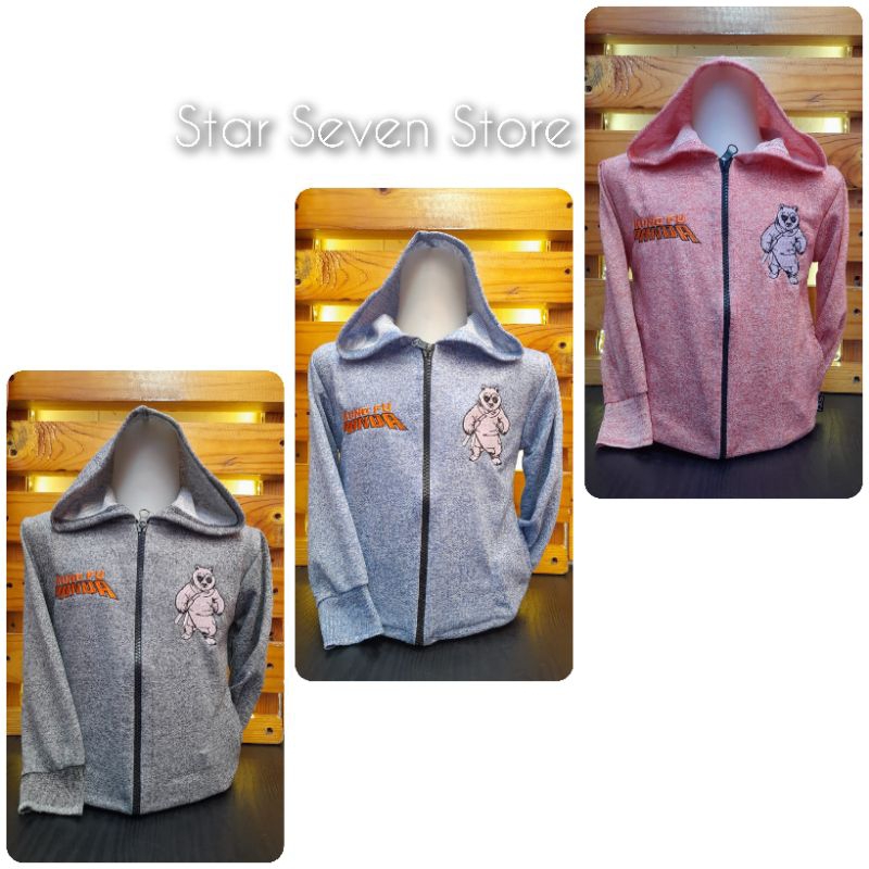 Model Terbaru/Jaket Anak Laki-Laki Kungfu Panda Bahan Two Tone/Kids Jacket/Jaket Anak Laki-laki 5 Ta