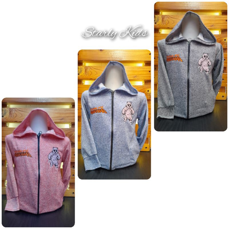 Model Terbaru/Jaket Anak Laki-Laki Kungfu Panda Bahan Two Tone/Kids Jacket/Jaket Anak Laki-laki 5 Ta