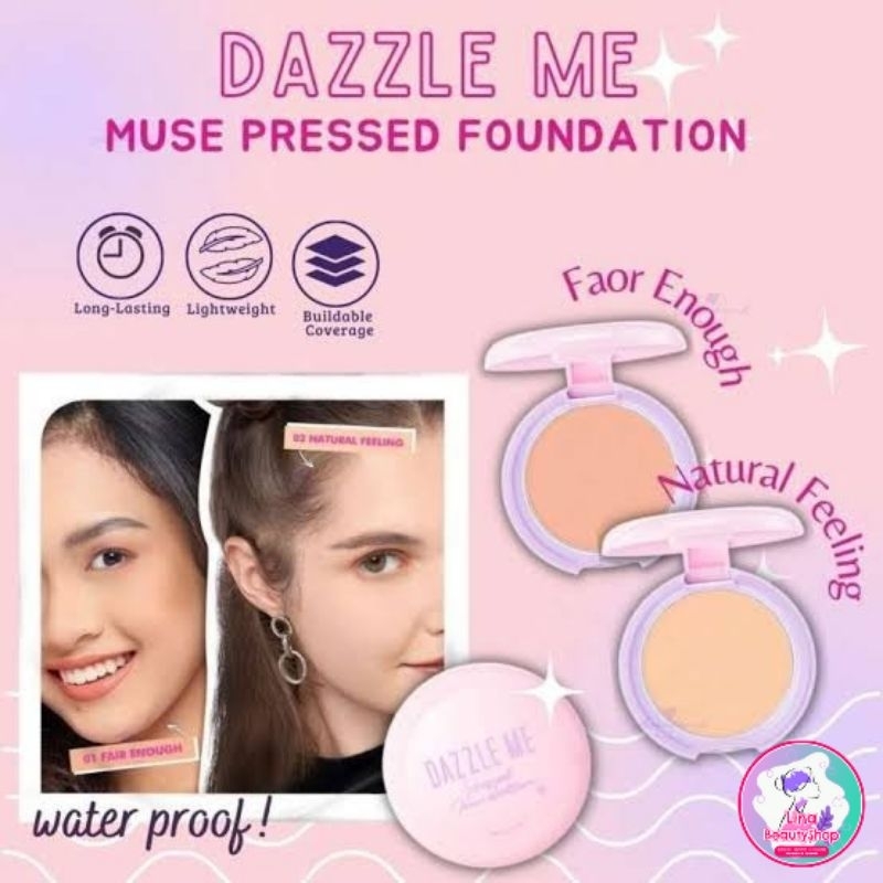 DAZZLE ME Muse Pressed Foundation