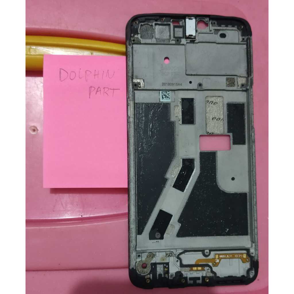 FRAME LCD TULANG TENGAH DUDUKAN LCD REALME 2 ORIGINAL COPOTAN